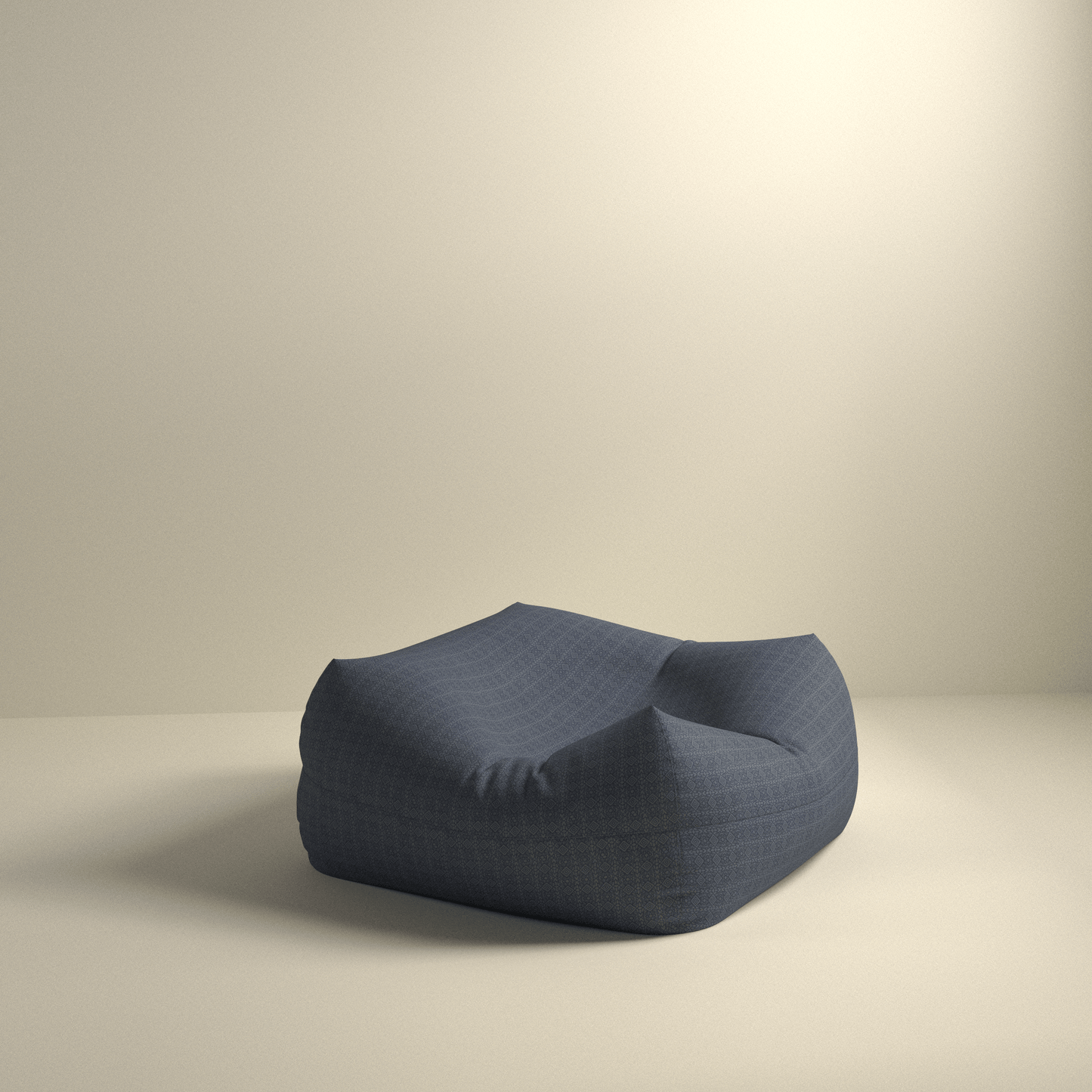 Ottomans and floor pouf for small homes