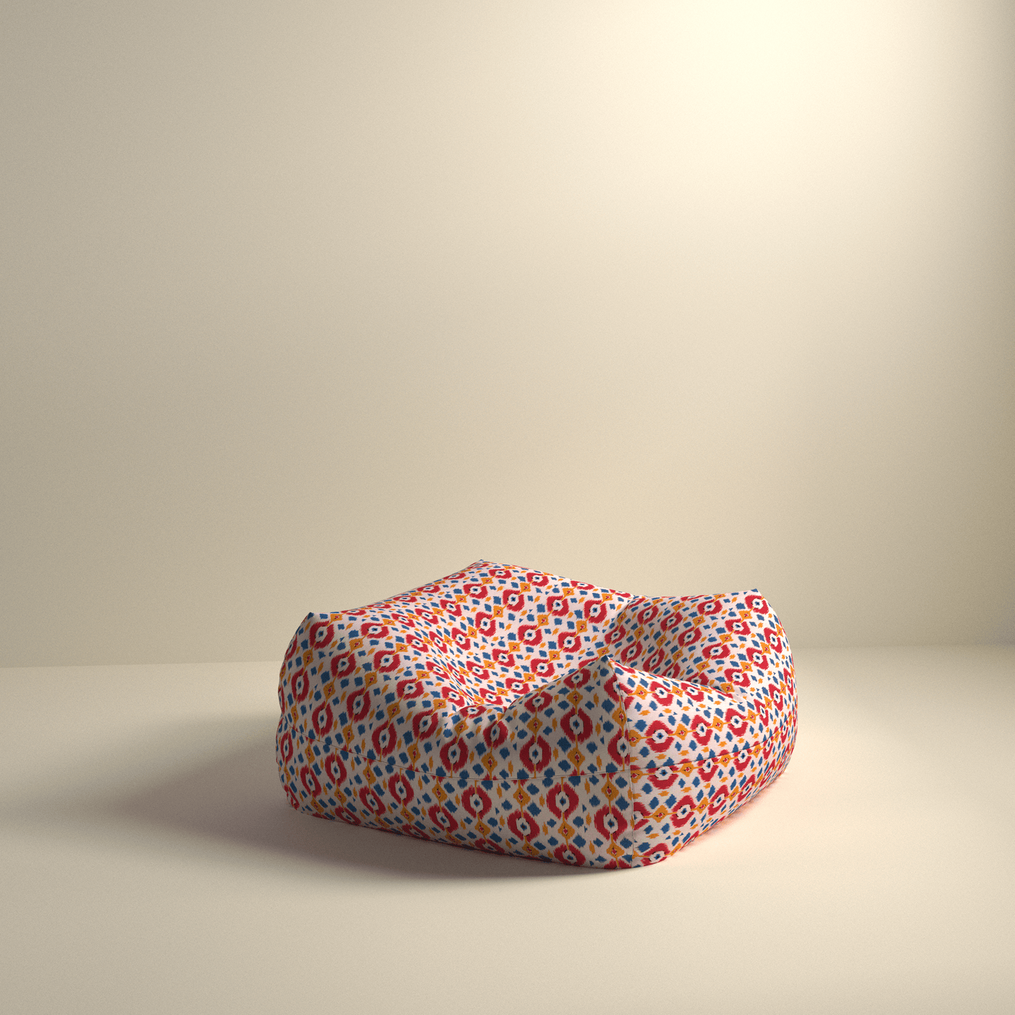 Ottomans and floor pouf for small homes