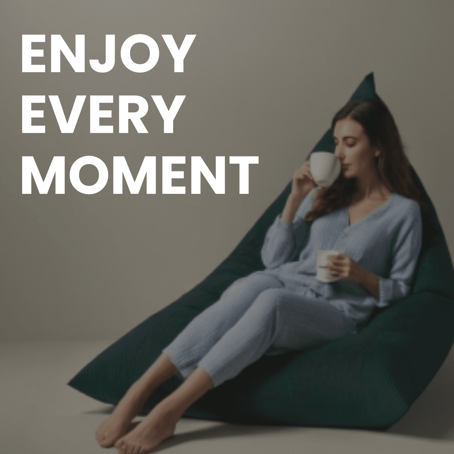 Corduroy bean bags from NOL
