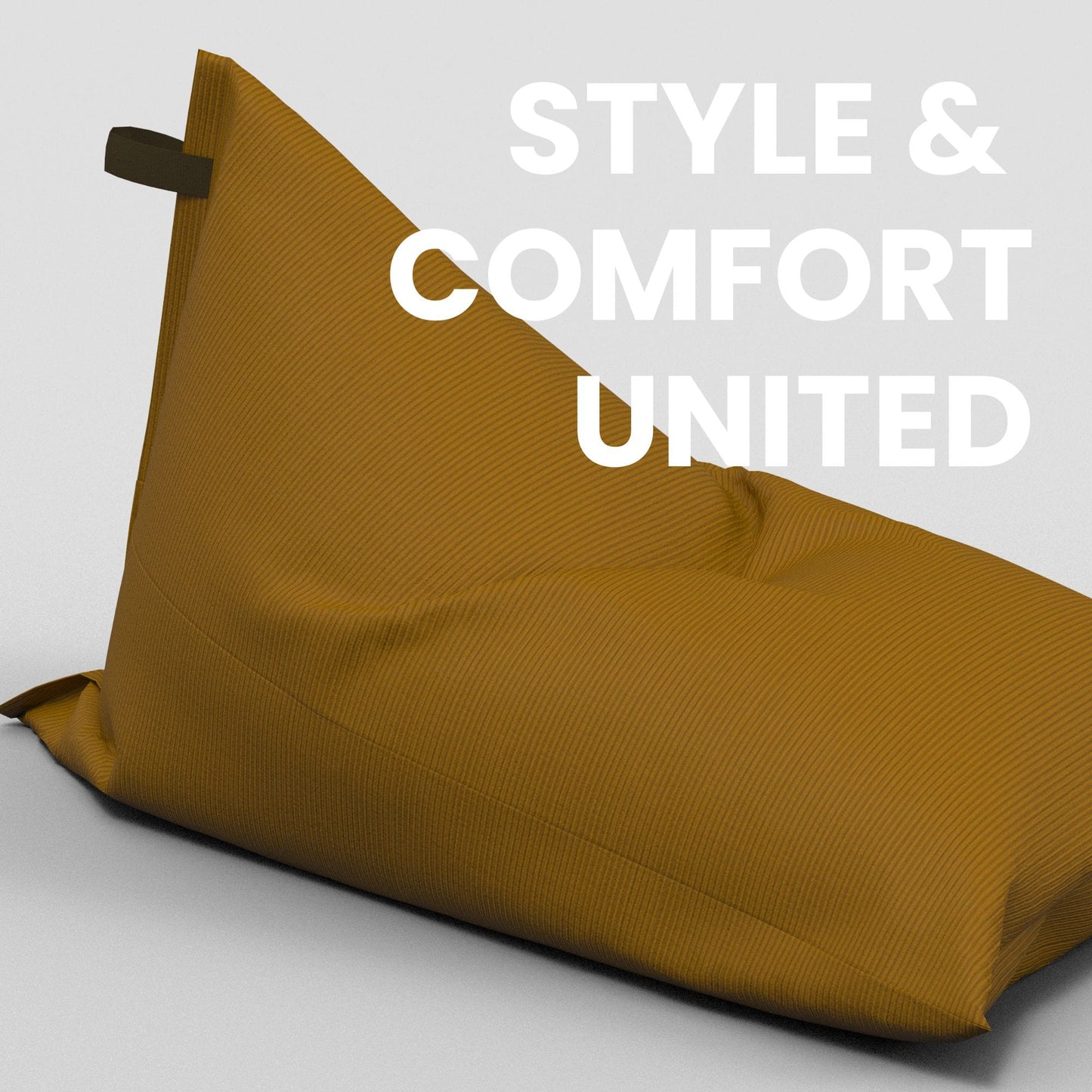 Corduroy bean bags from NOL