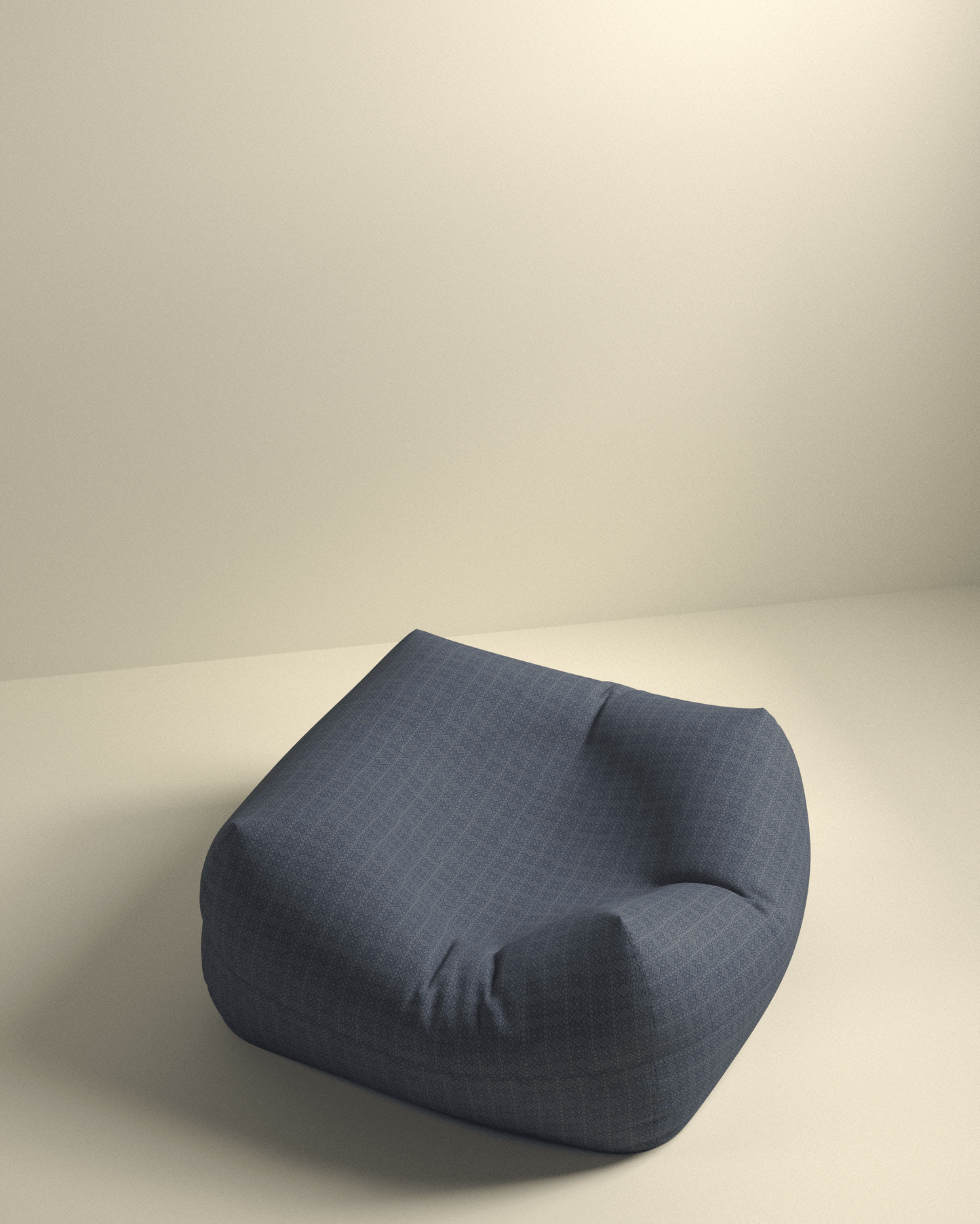 Ottomans and floor pouf for small homes