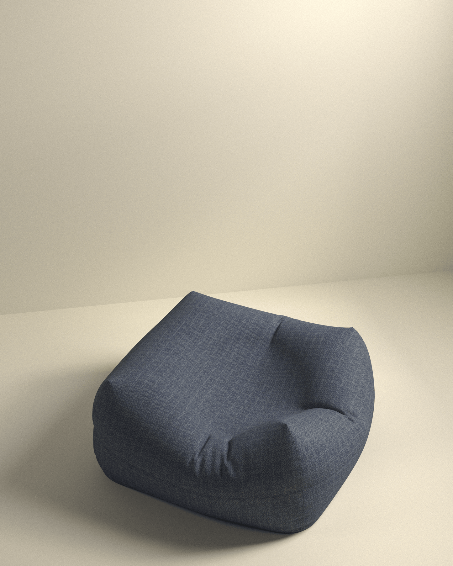 Ottomans and floor pouf for small homes