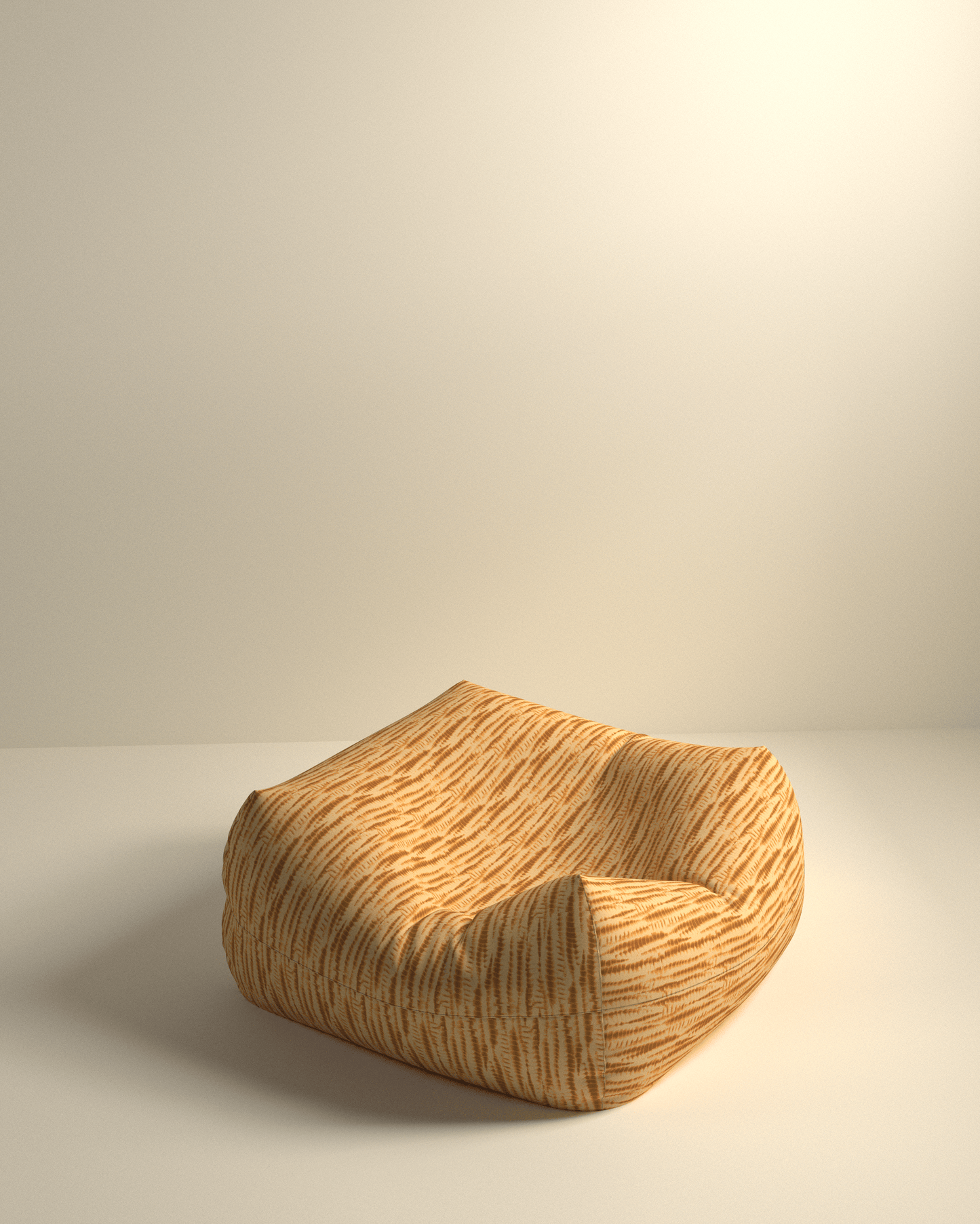 Ottomans and floor pouf for small homes