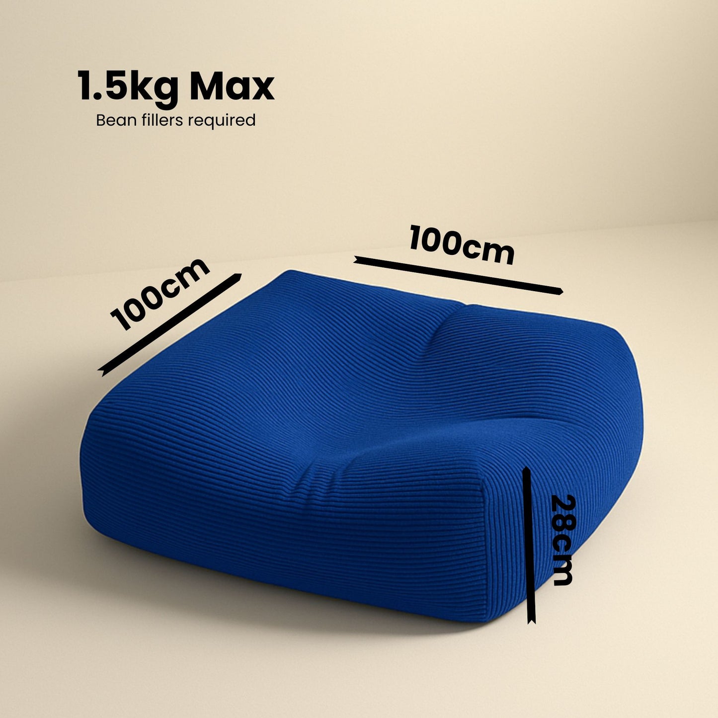 NOL bean bag without beans