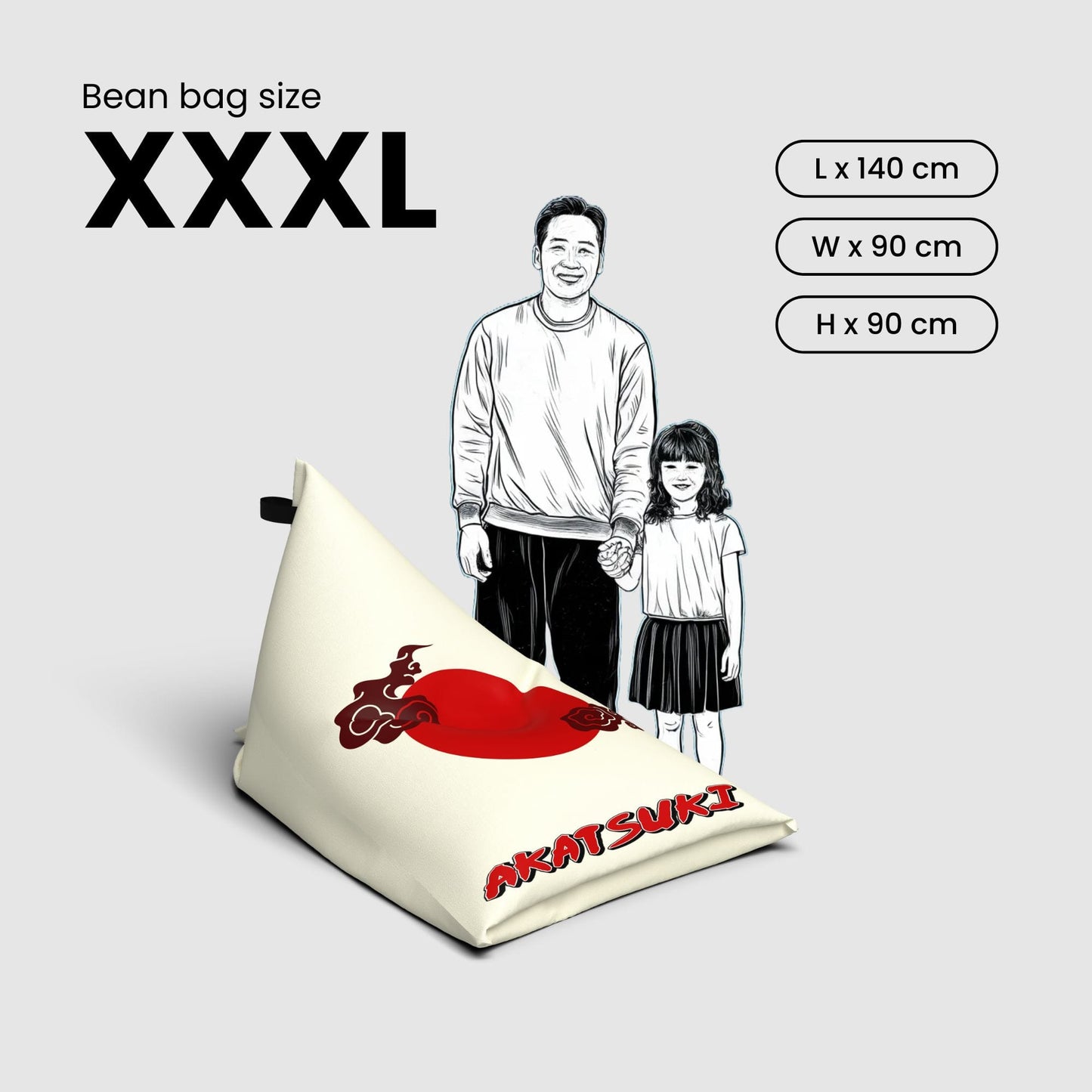 Bean bag covers from NOL
