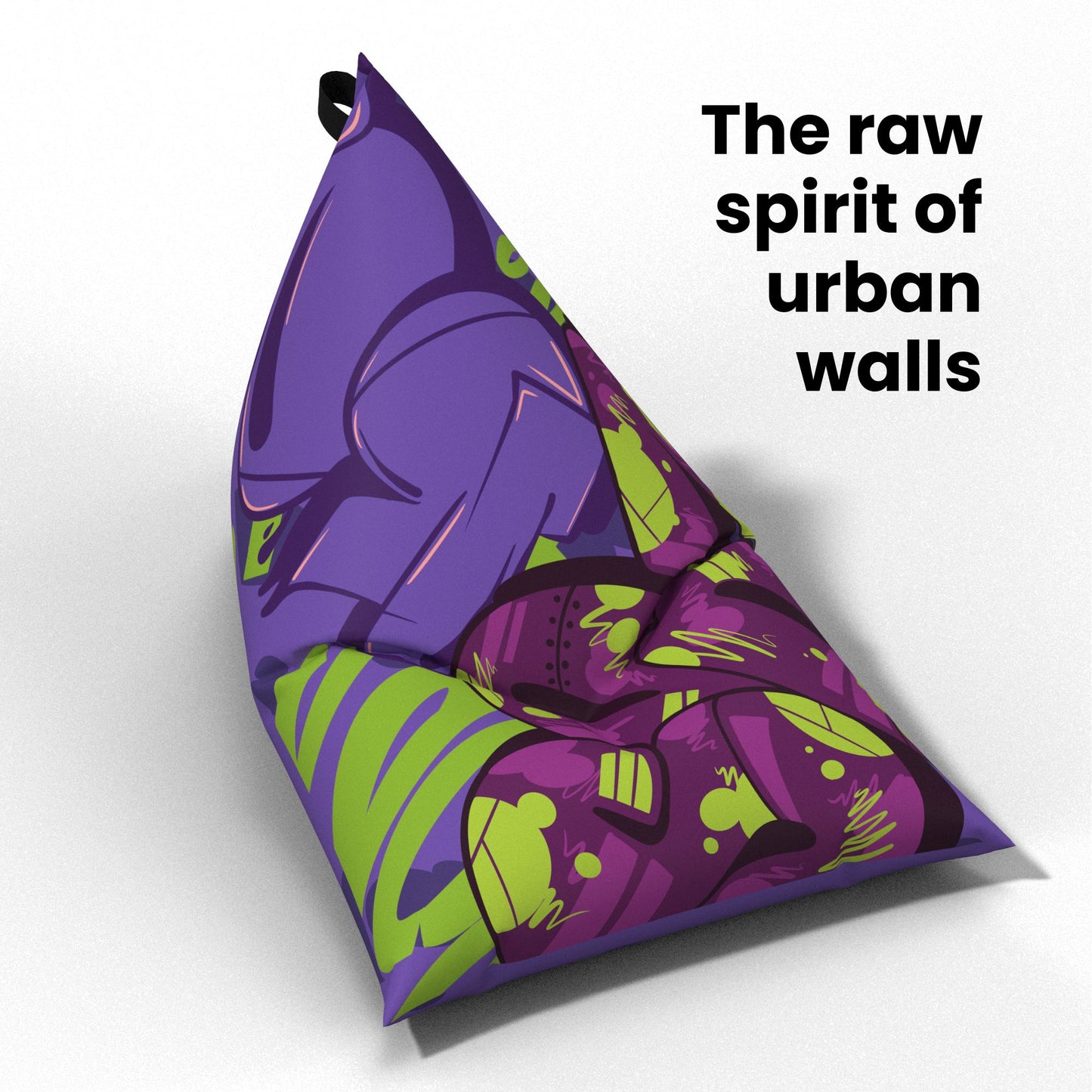 Callmesobe X NOL Toxic Bean bag - Purple