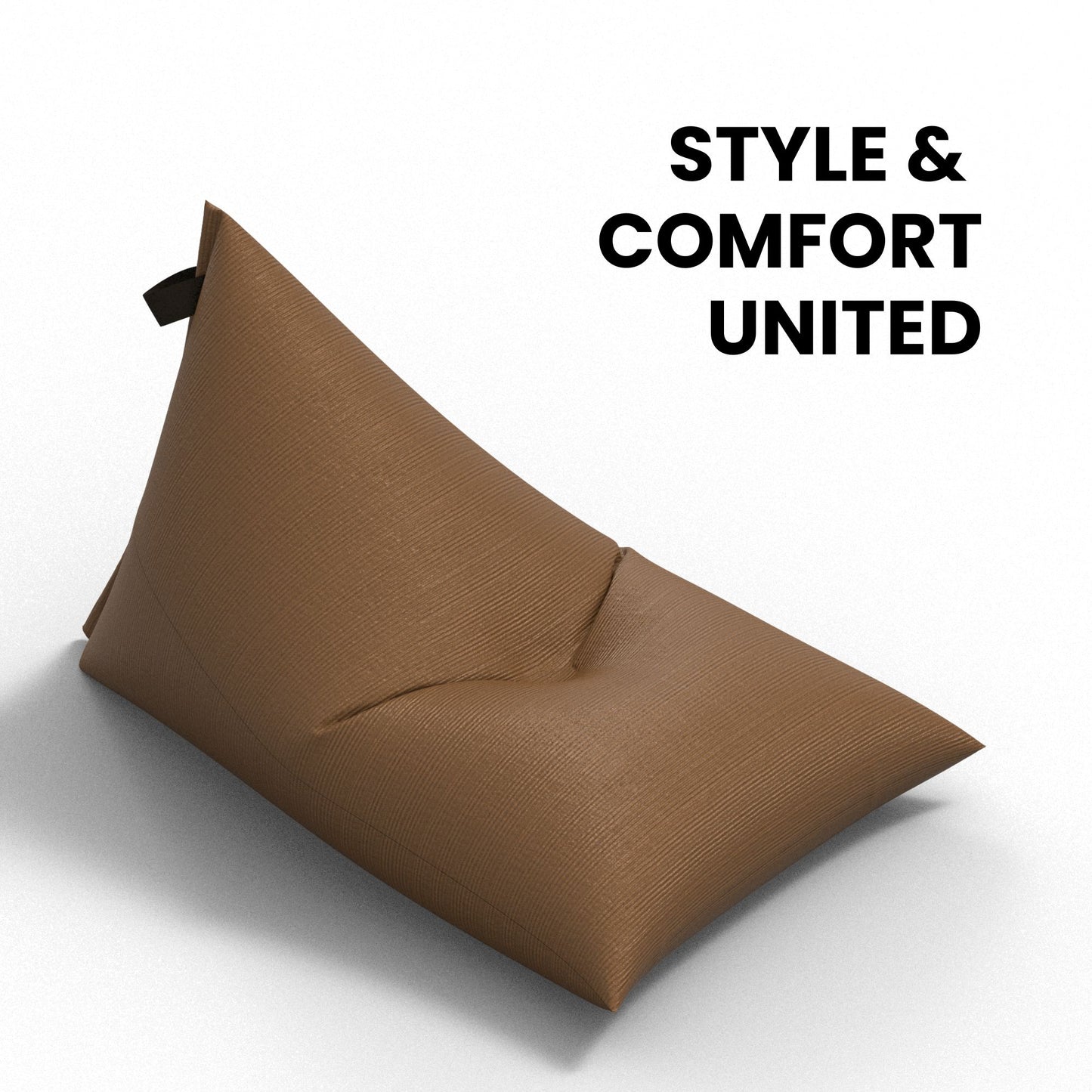 Corduroy Bean bag cover - Camel XXXL