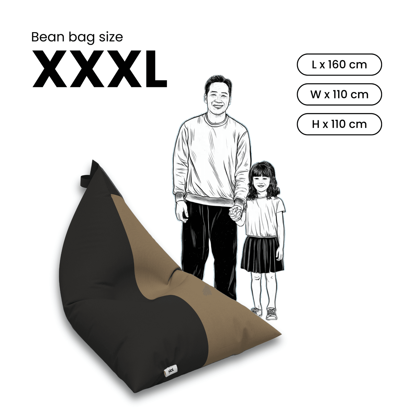 Premium Bean bag sofa from NOL