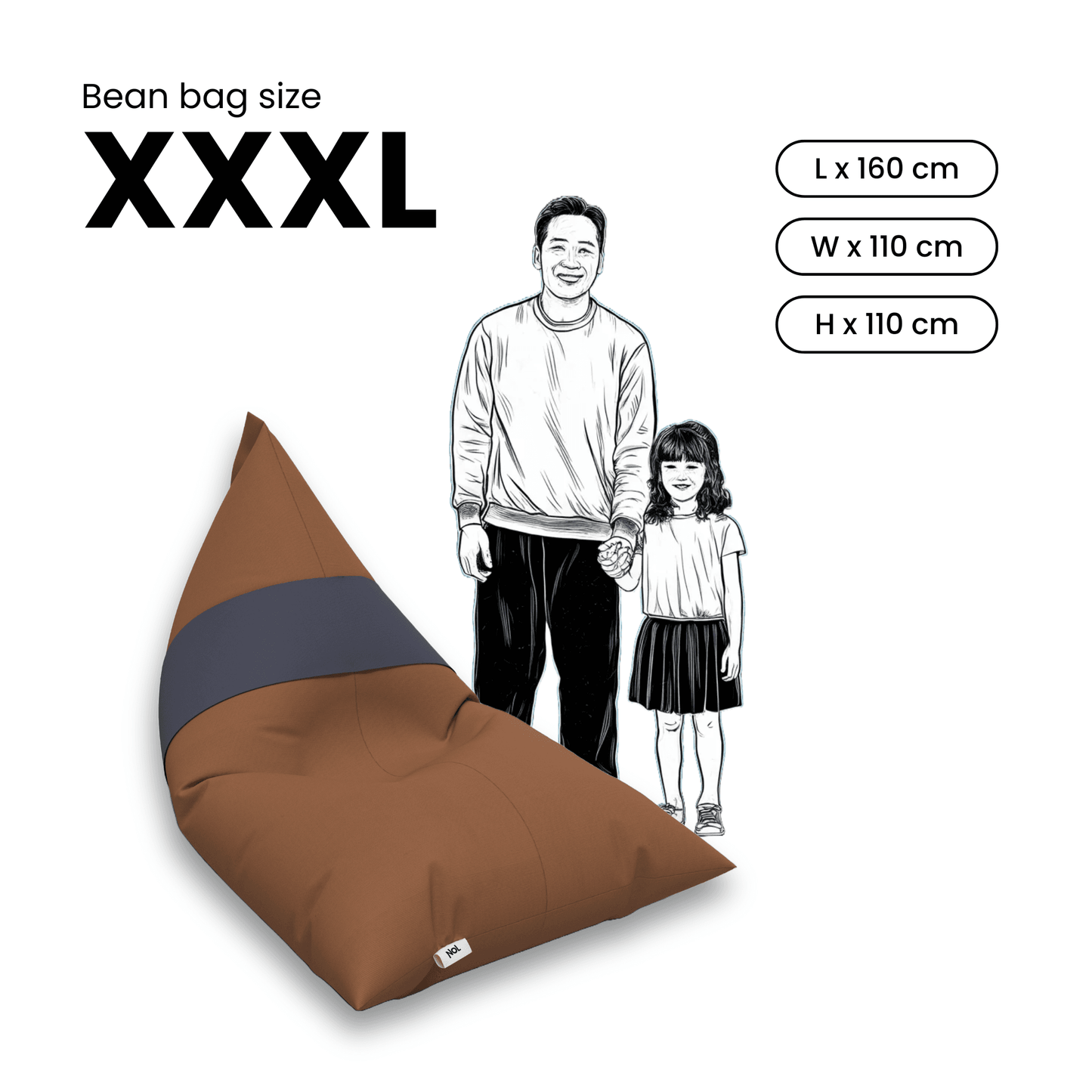 Premium Bean bag sofa from NOL