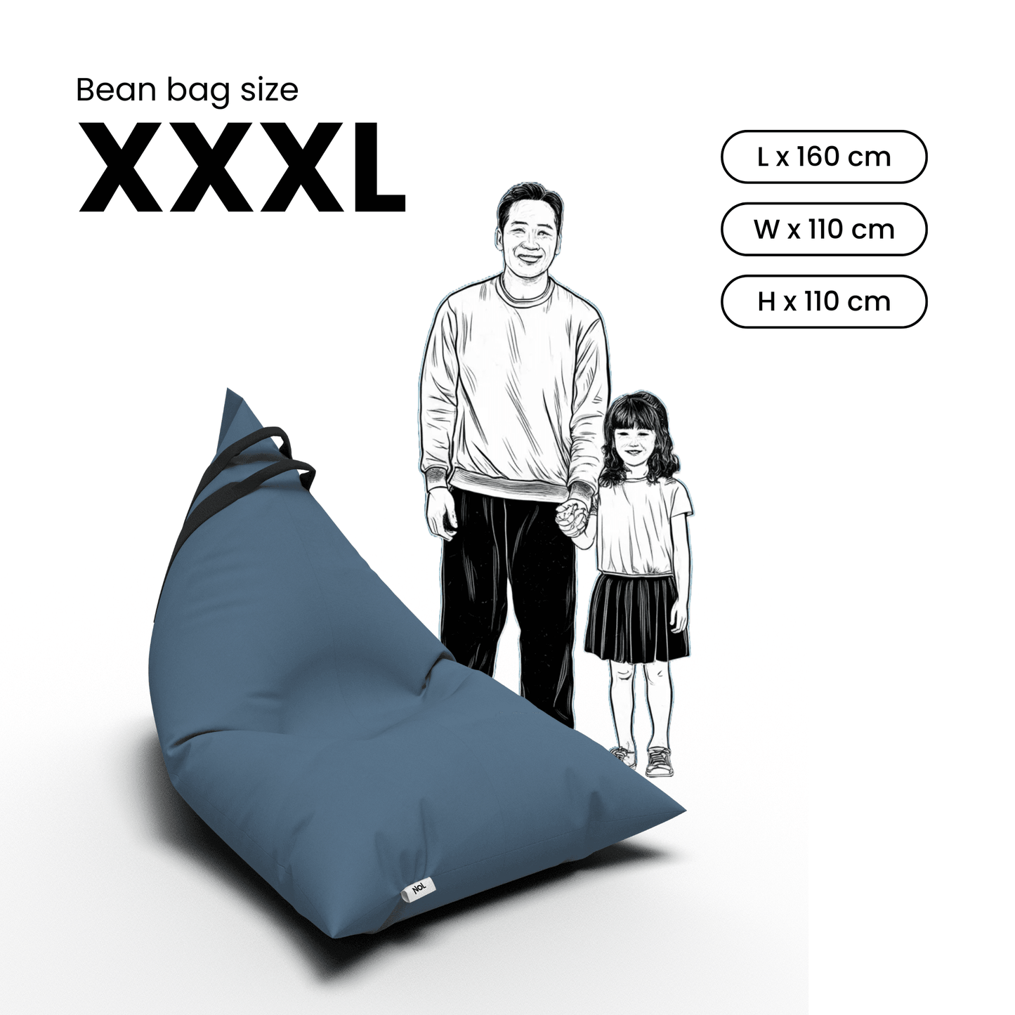 Premium Bean bag sofa from NOL