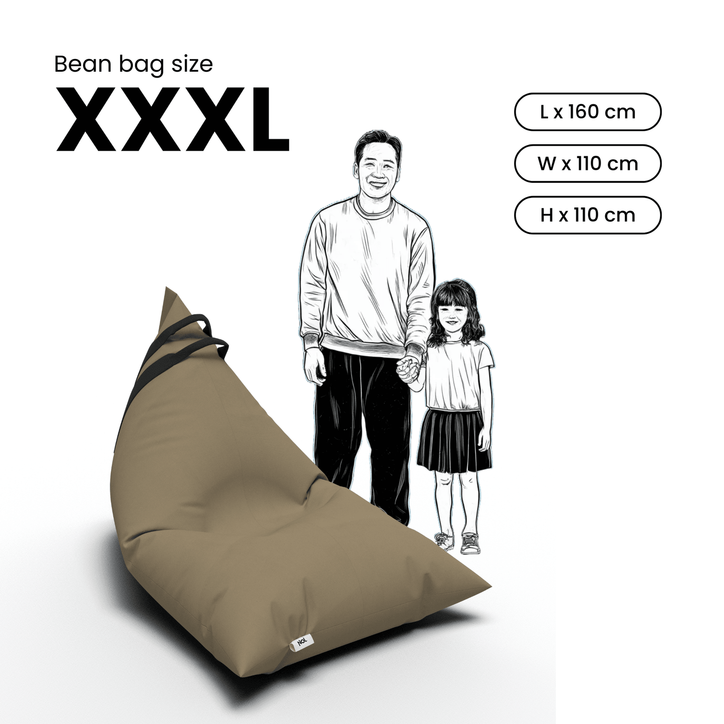 Premium Bean bag sofa from NOL