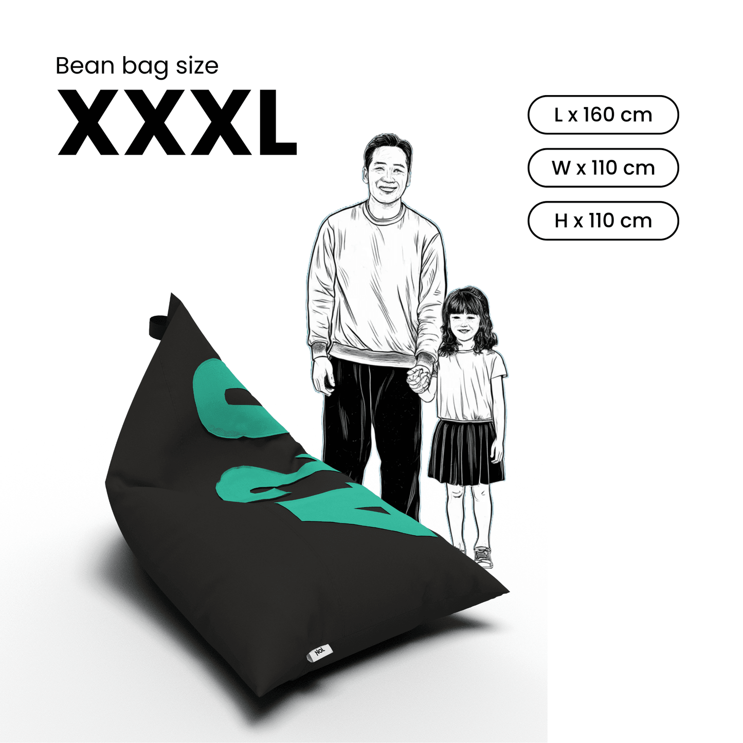 Premium Bean bag sofa from NOL