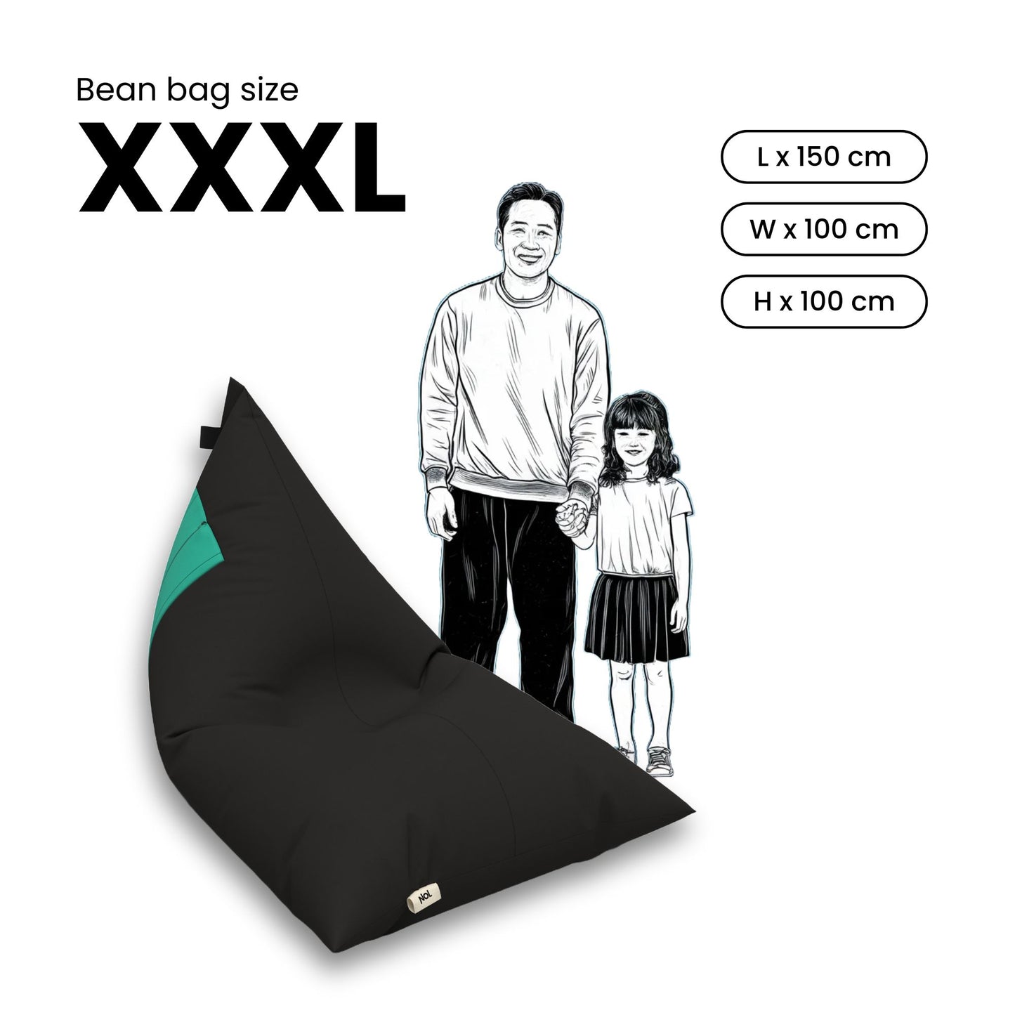 Puff Originals - Negro XXXL
