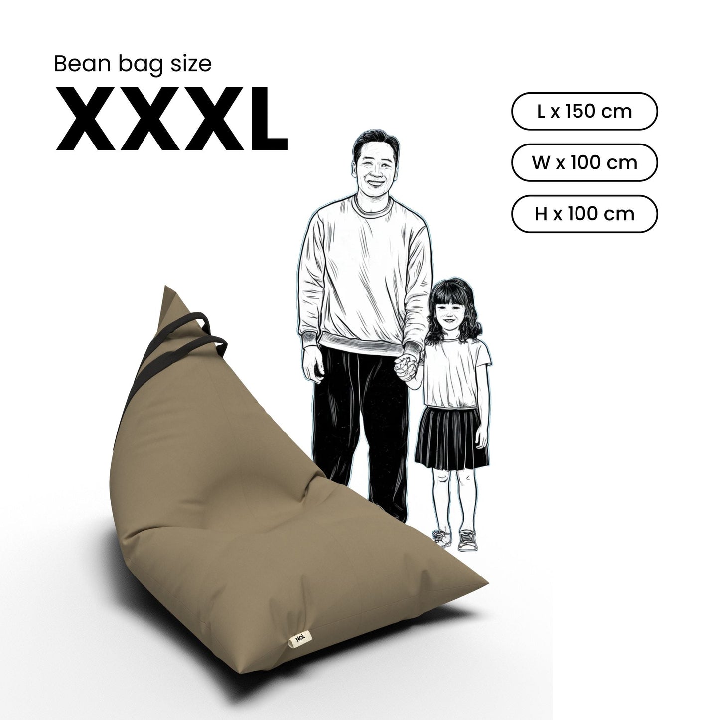 Premium Bean bag sofa from NOL