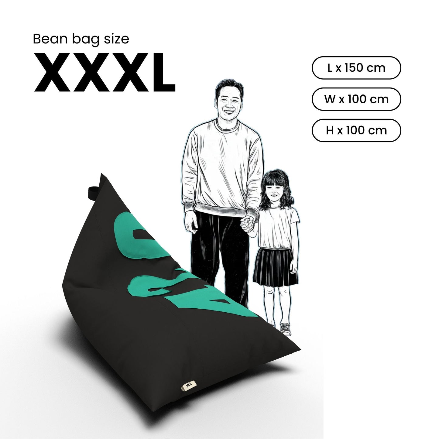 Premium Bean bag sofa from NOL