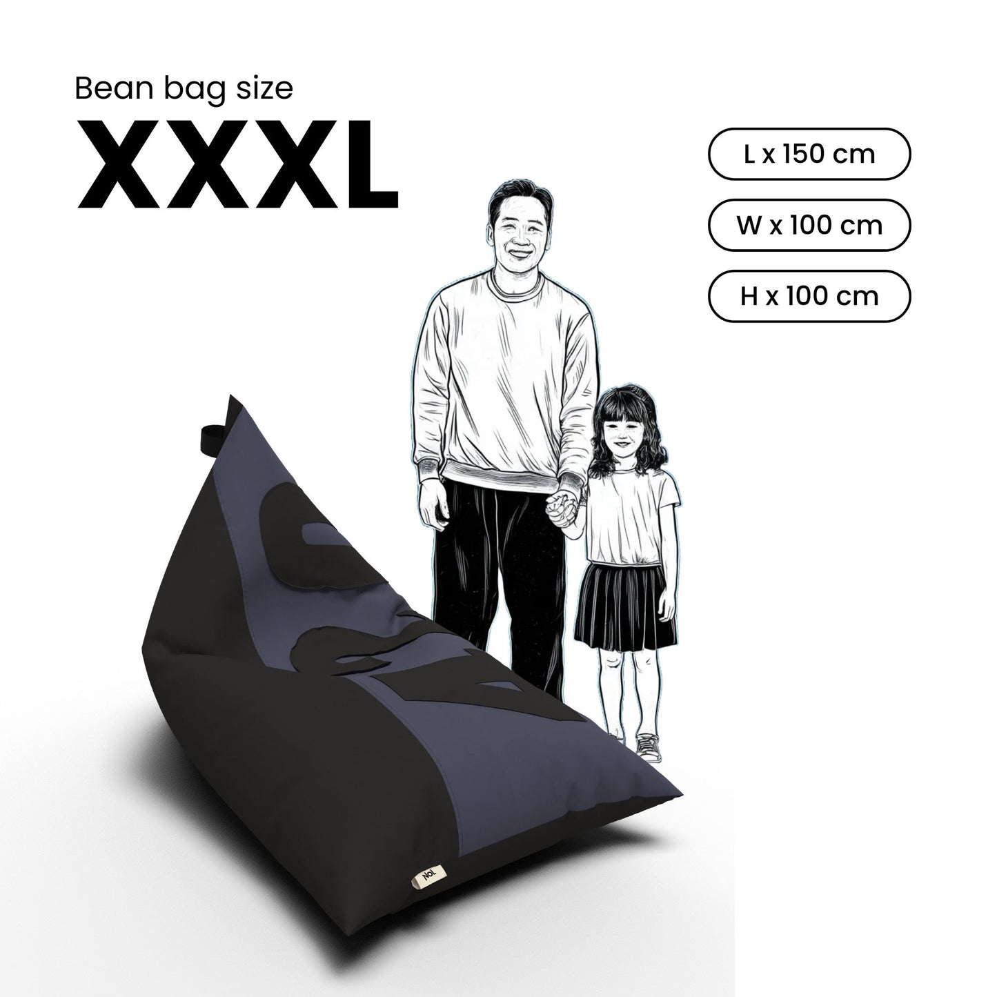 Premium Bean bag sofa from NOL