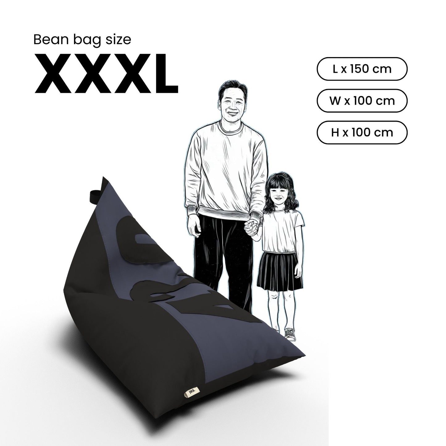 Premium Bean bag sofa from NOL