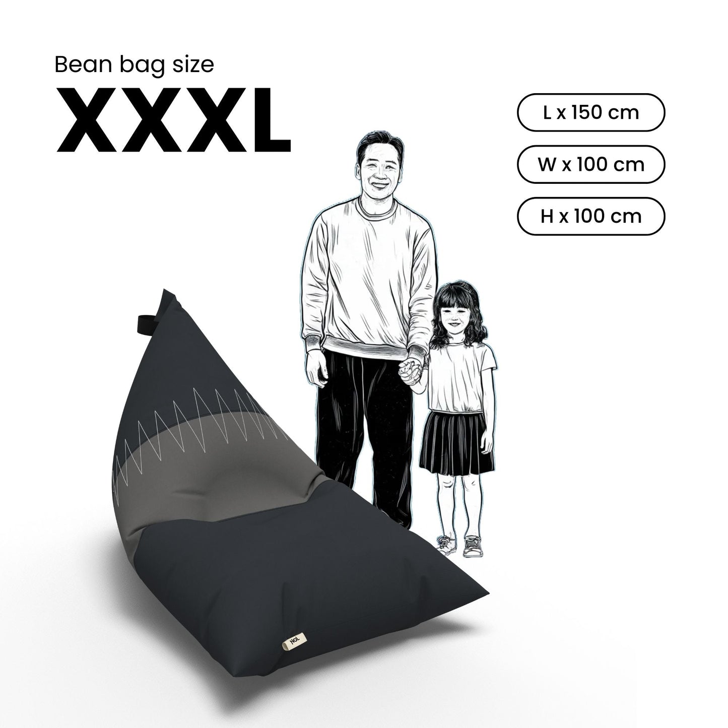Premium Bean bag sofa from NOL