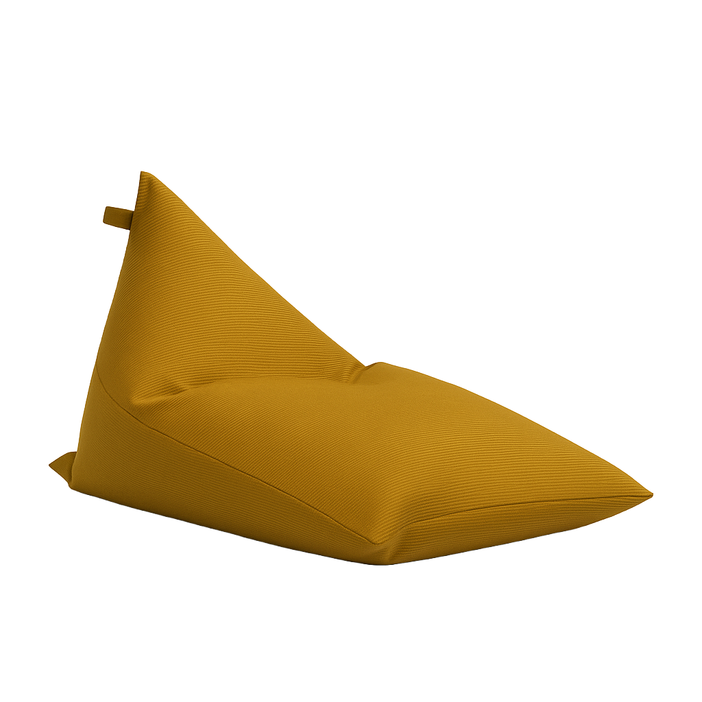 Corduroy Bean bag cover - Ochre XXXL