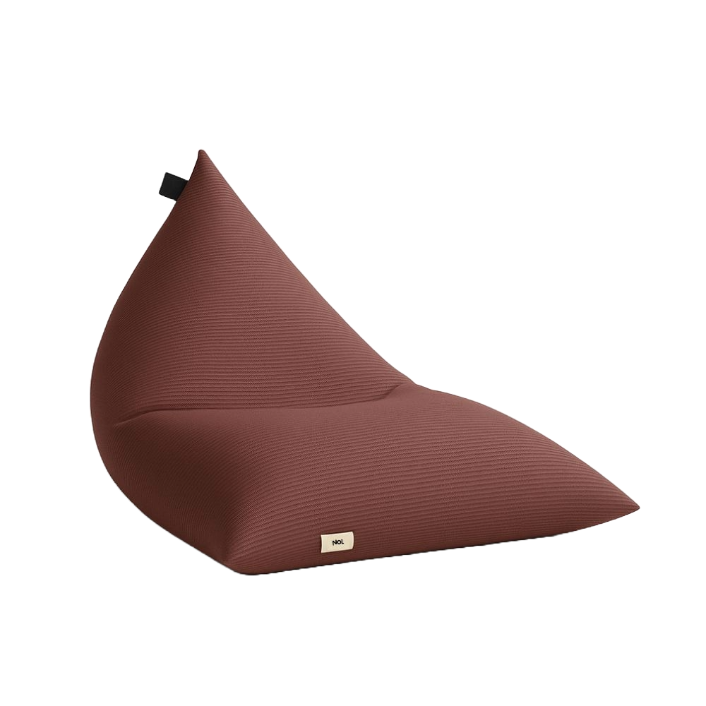 Corduroy Bean bag cover - Maroon XXXL