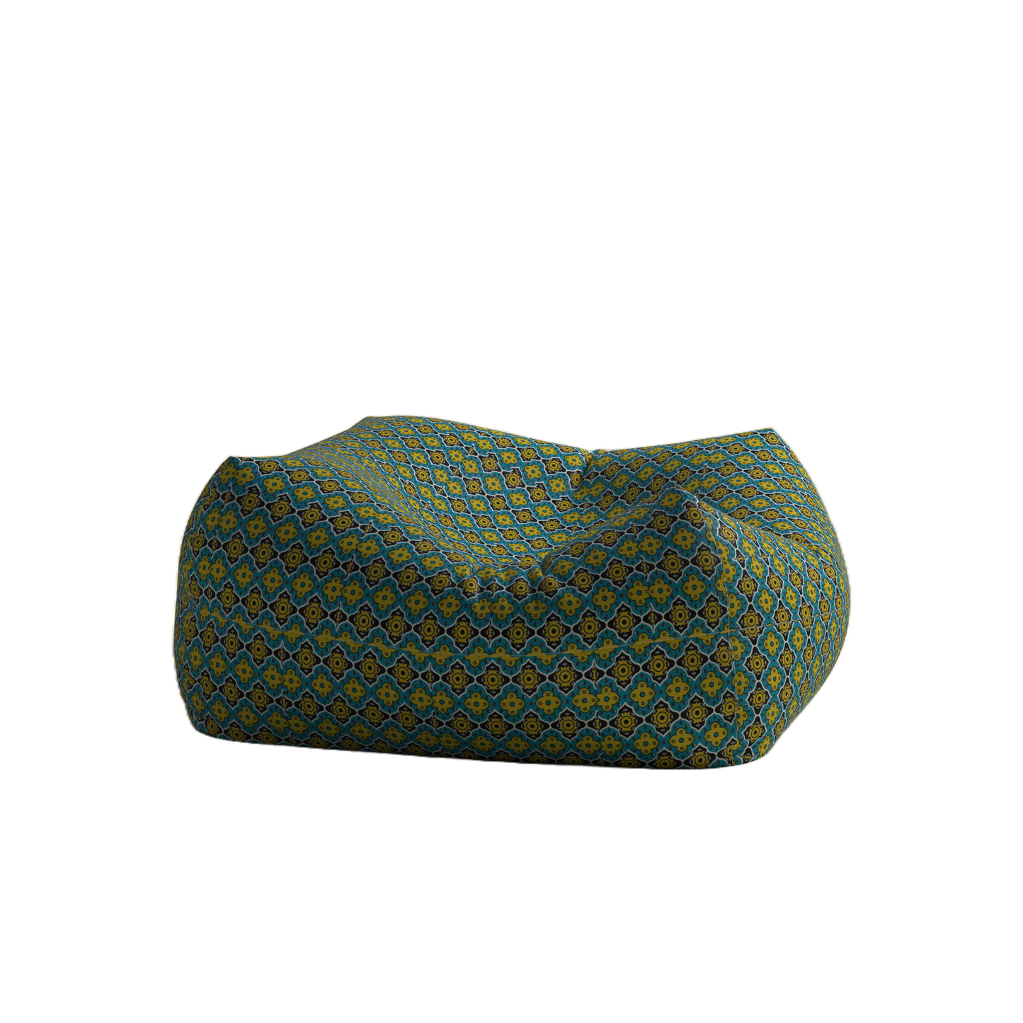 Floor Pouf - Cotton Green