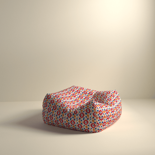 Ottomans and floor pouf for small homes
