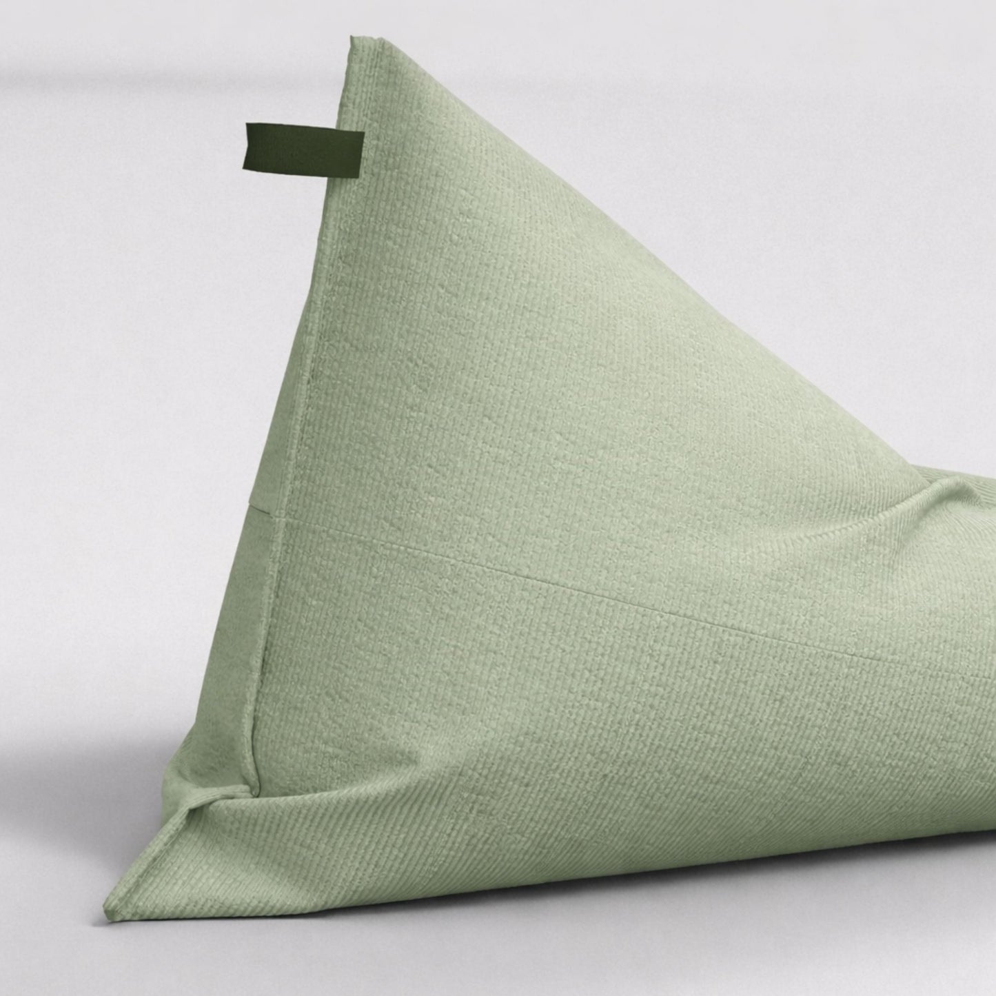Corduroy Bean bag cover - Pastel Green XXXL