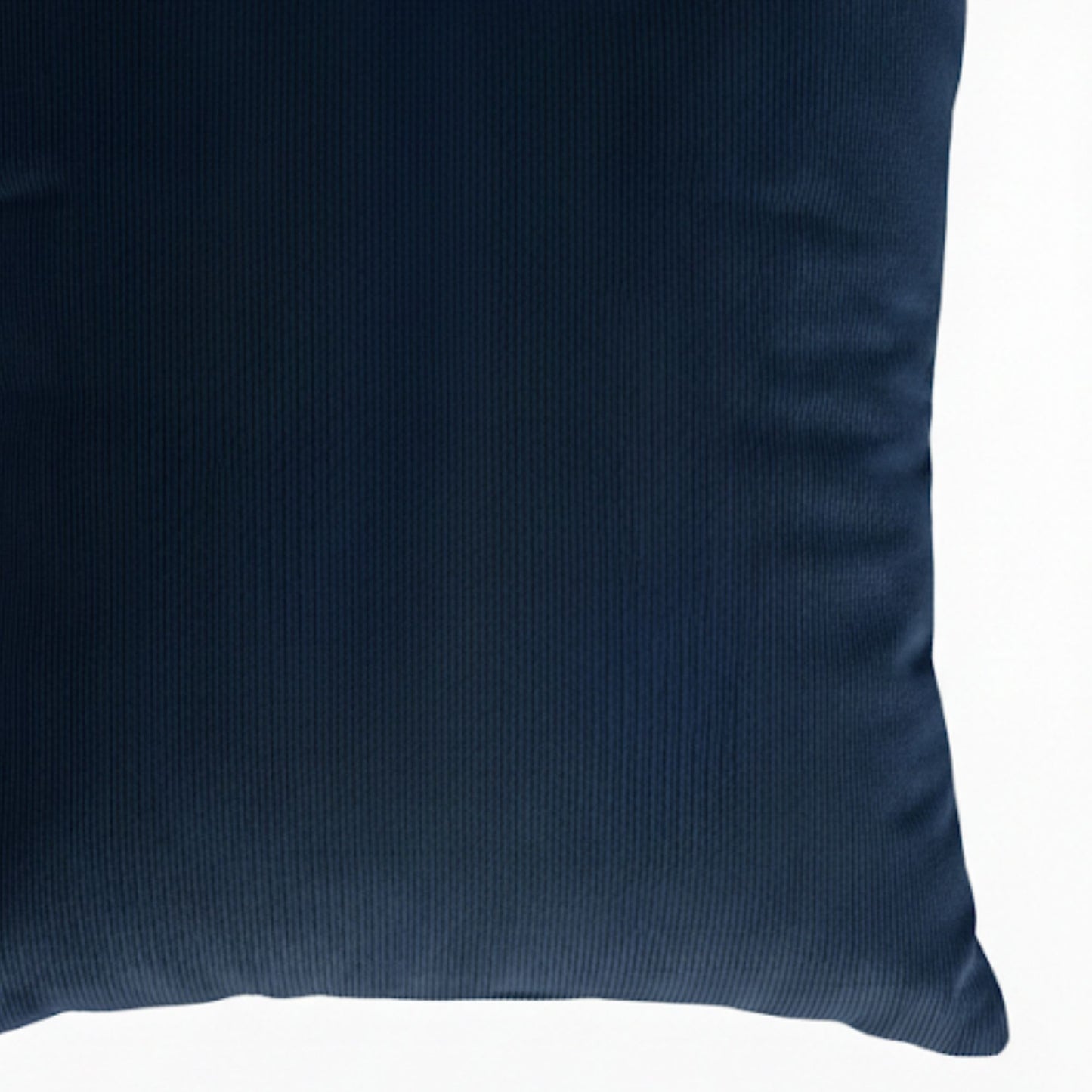 Corduroy Floor Pouf - Navy