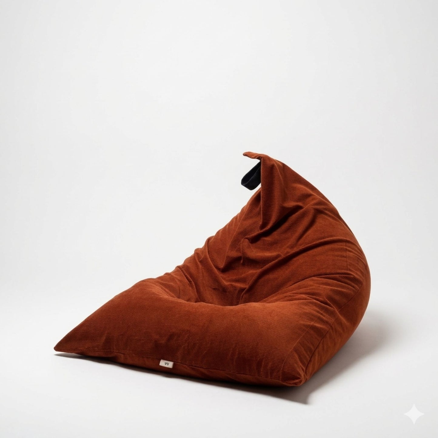 Corduroy Bean bag cover - Rust XXXL