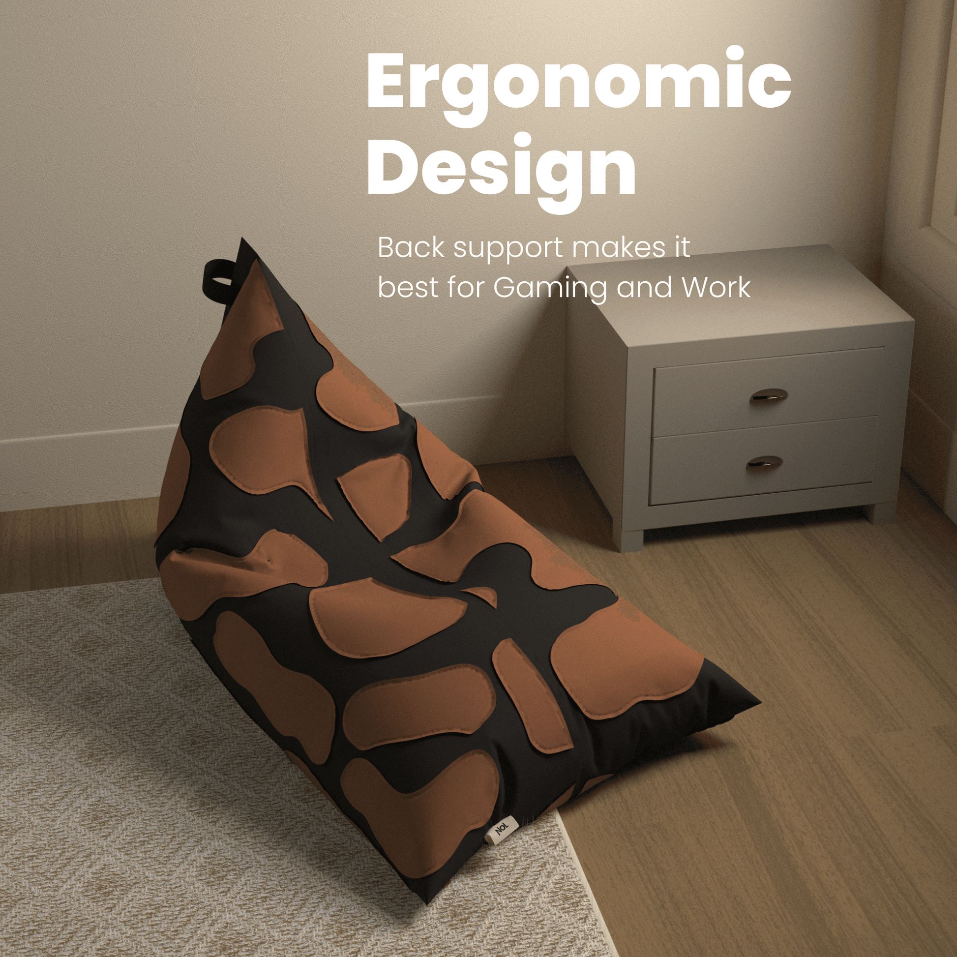Cow bean bags from NOL