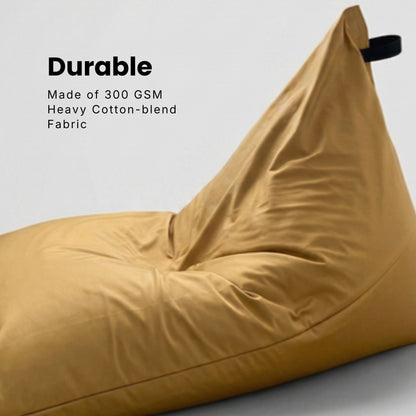 Bean bag cover LITE - Cotton Beige XXXL