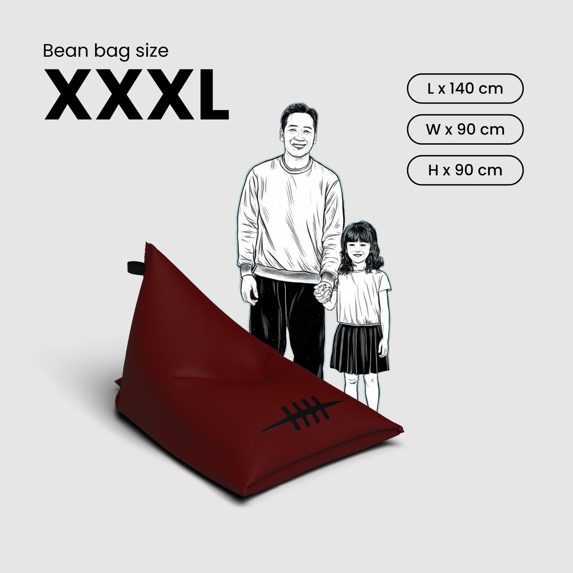Bean bag covers from NOL