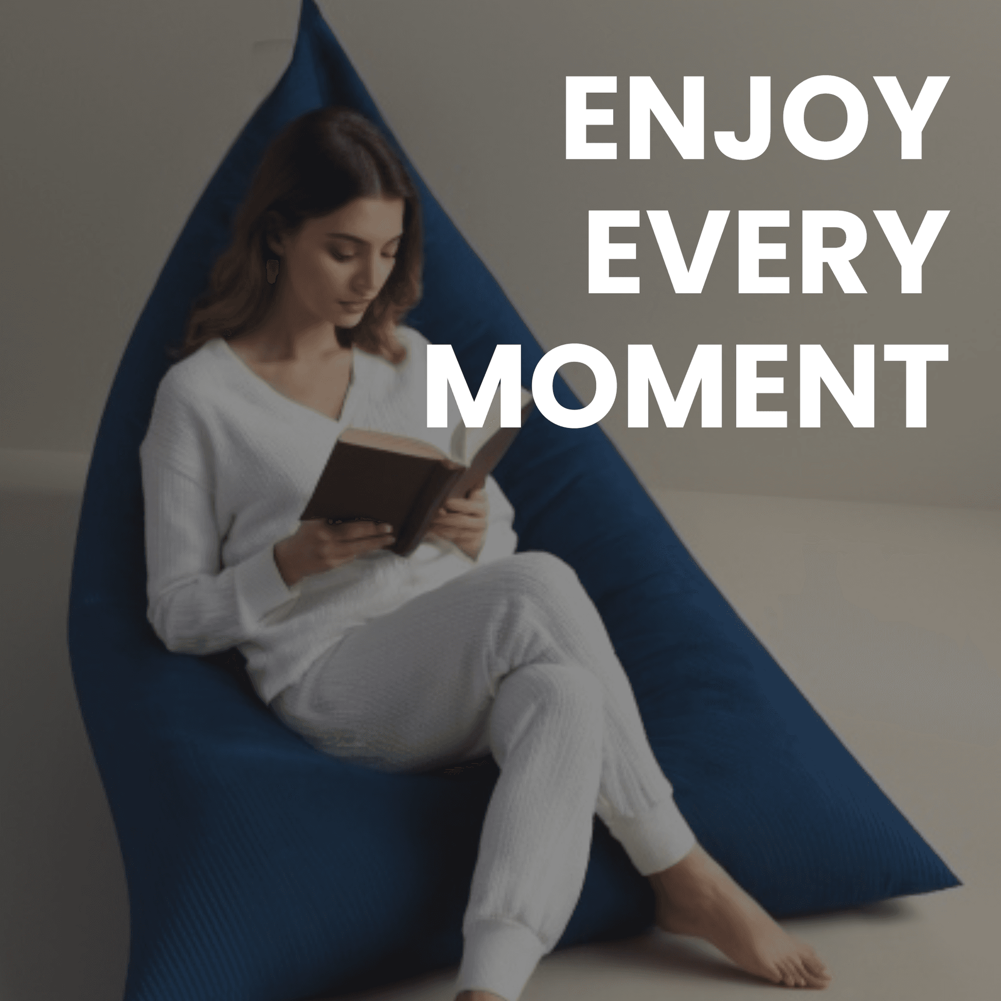 Corduroy bean bags from NOL