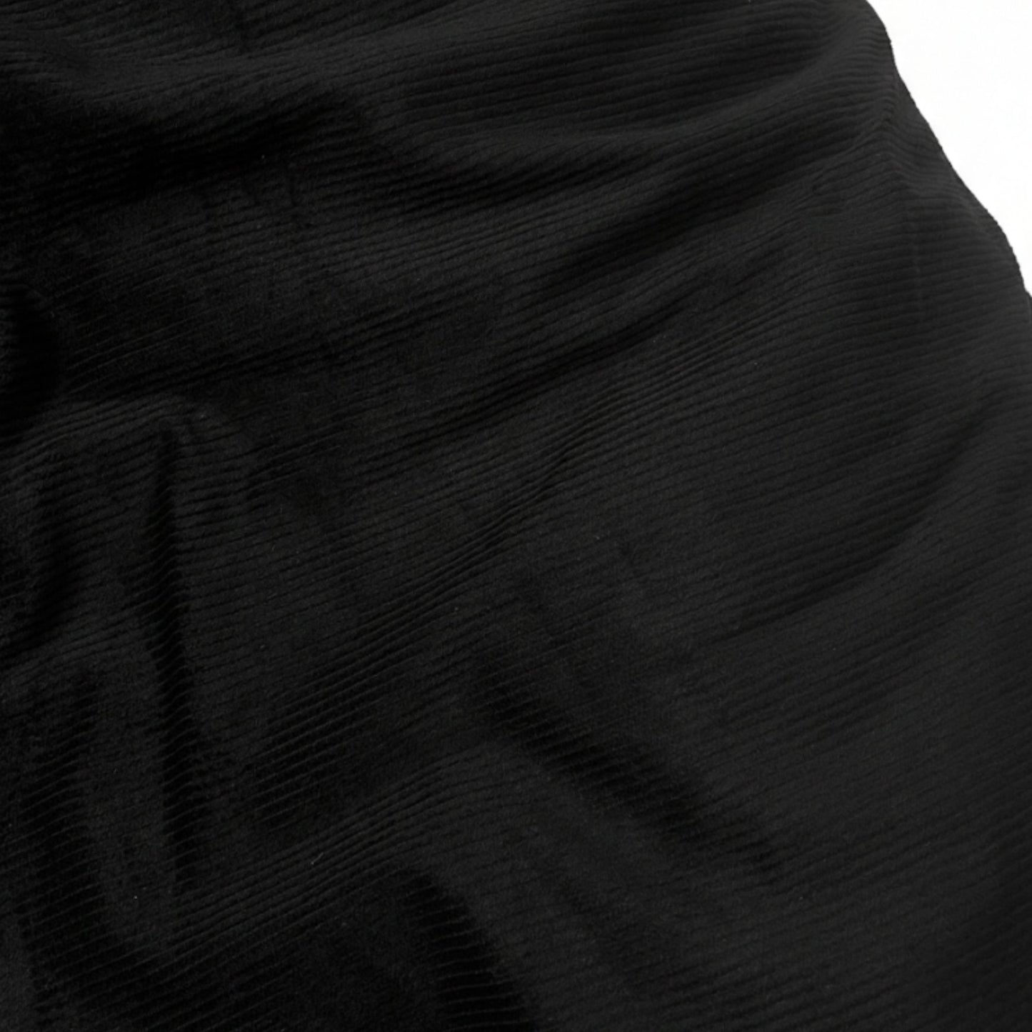 Corduroy Bean bag cover - Black XXXL
