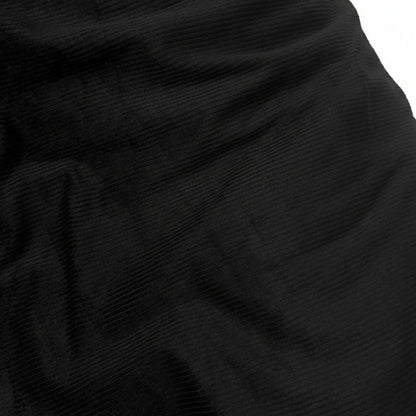 Corduroy Bean bag cover - Black XXXL