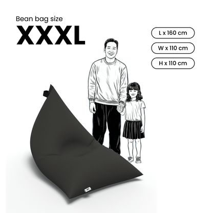 Corduroy bean bags from NOL