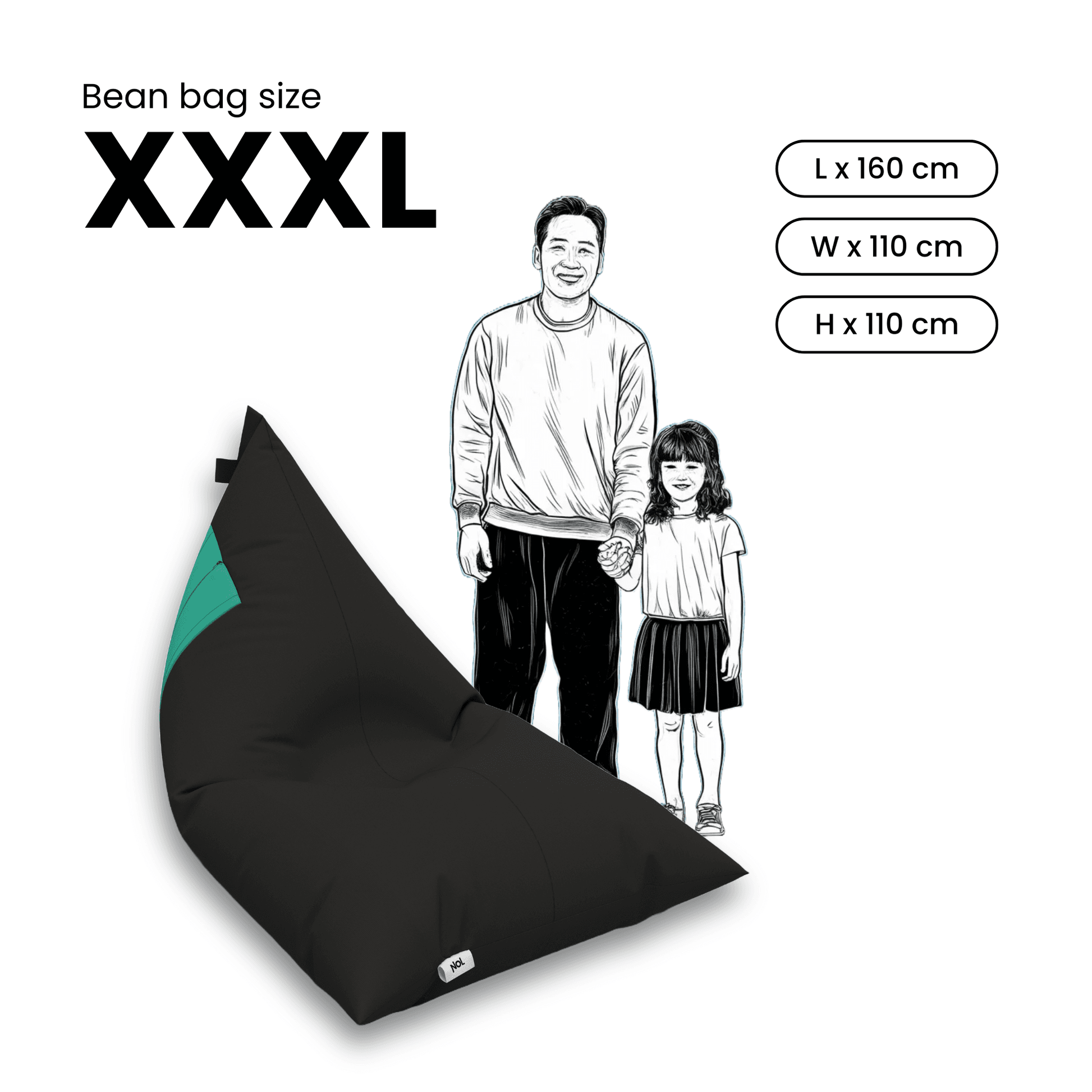 Premium Bean bag sofa from NOL