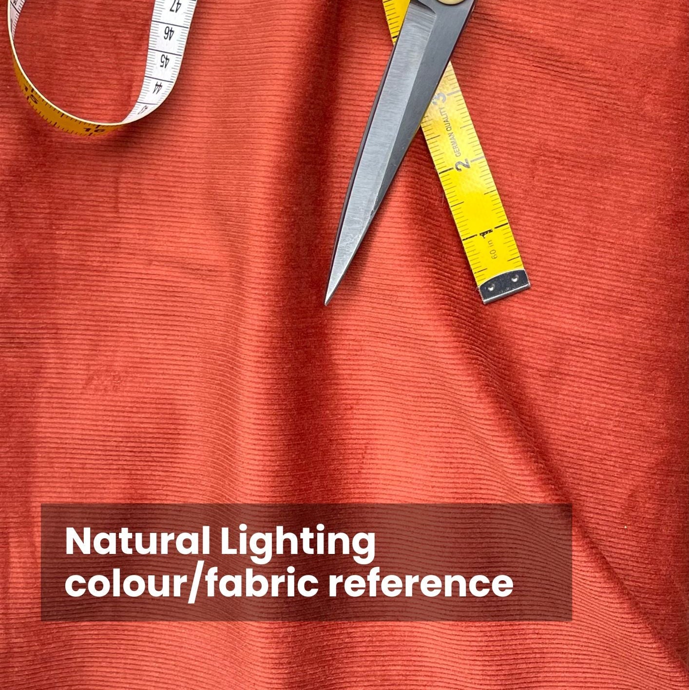 Corduroy Bean bag cover - Rust XXXL