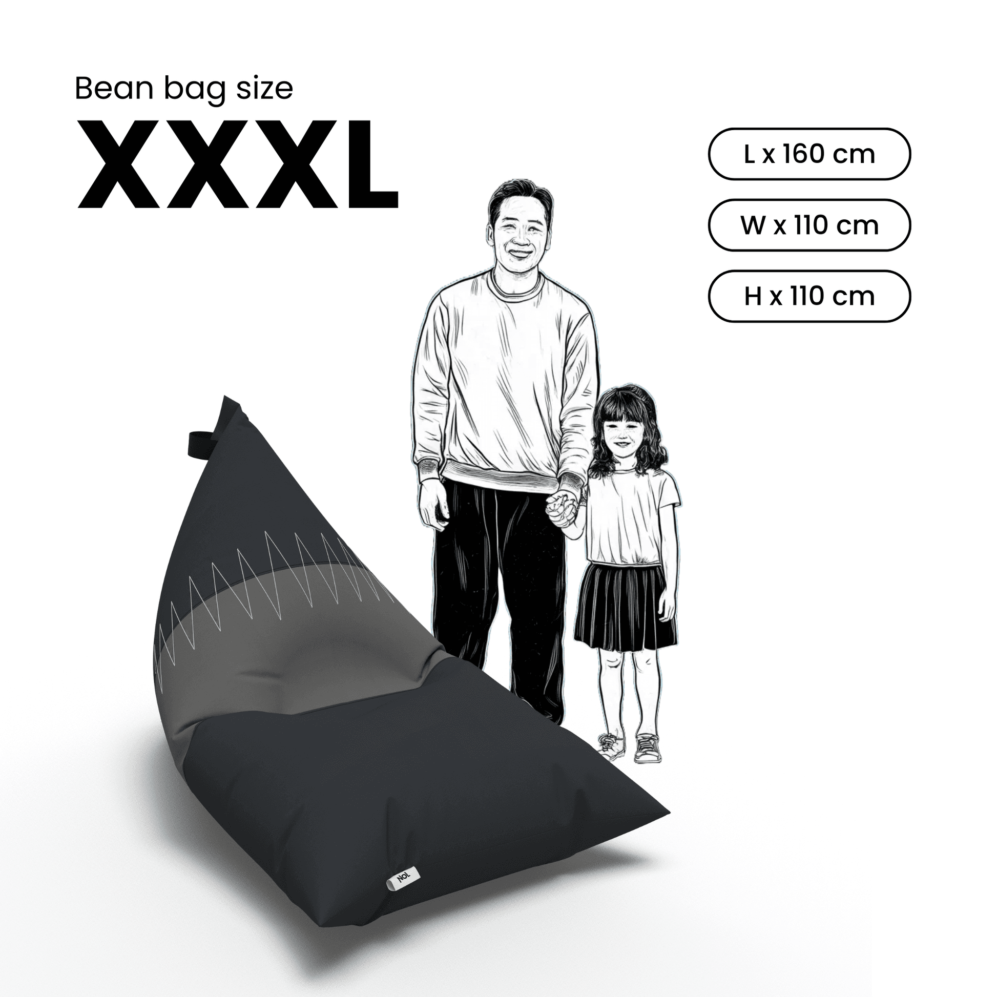 Premium Bean bag sofa from NOL