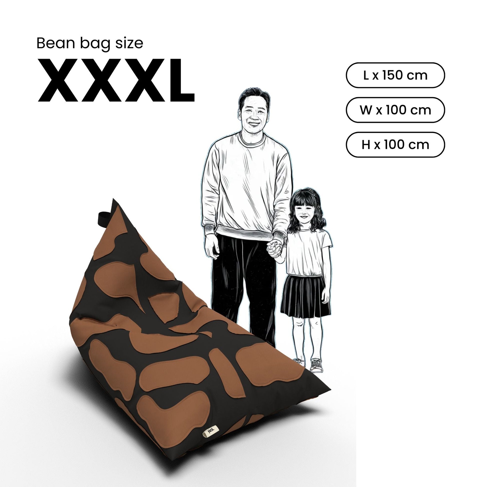 Cow bean bags from NOL