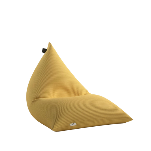 Corduroy Bean bag cover - Yellow XXXL