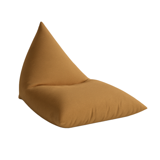 Corduroy Bean bag cover - Gold XXXL