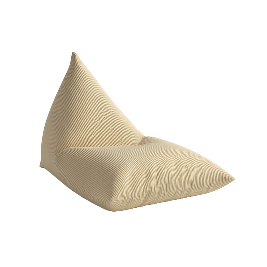 Corduroy Bean bag cover - Beige XXXL