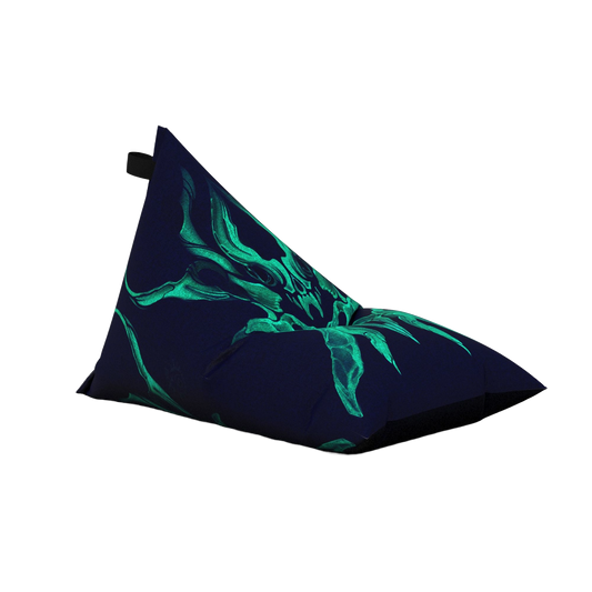 Alien Water Bean bag - Blue XXL