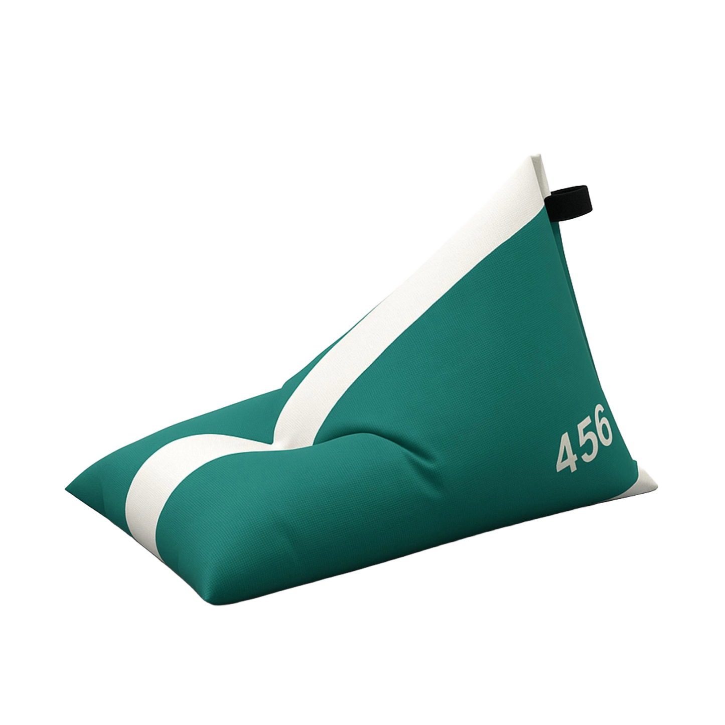 456 Stripe Player Bean Bag - Green XXL