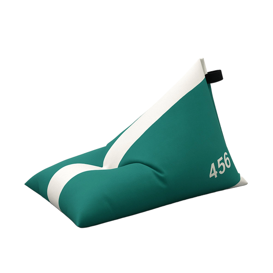 456 Stripe Player Bean Bag - Green XXL