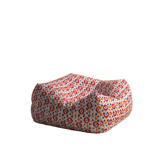 Floor Pouf - Cotton Multicolor