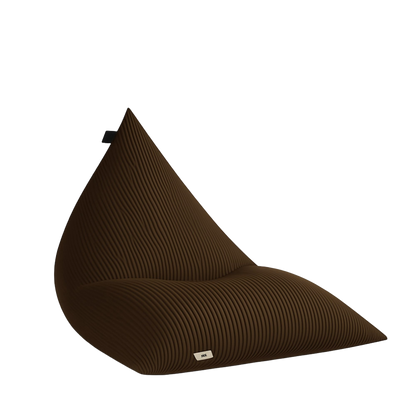 Corduroy Bean bag cover - Brown XXXL