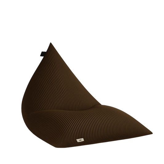 Corduroy Bean bag cover - Brown XXXL