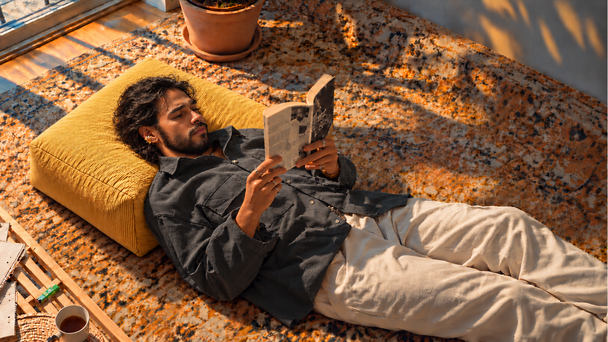 Ottomans from NOL bean bags